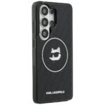 Case Karl Lagerfeld IML Repeated         Choupette MagSafe for Samsung Galaxy S26 Ultra black - imagine 4