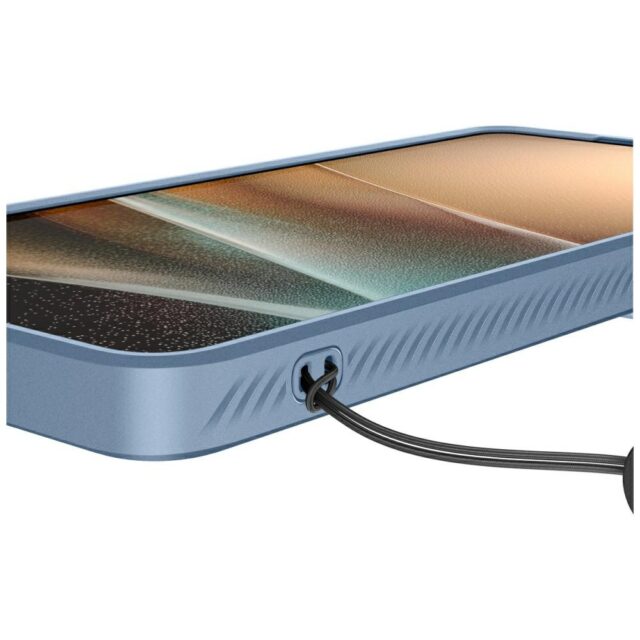 Etui Spigen Optik Armor do Samsung        Galaxy S26 Ultra jasno niebieski - imagine 10