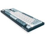 Montech MKey TKL keyboard Gaming USB Dark Grey  Light Blue  White - imagine 6