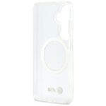 Case BMW IML Shockproof Metal Logo       MagSafe for Samsung Galaxy S26 transparent - imagine 8