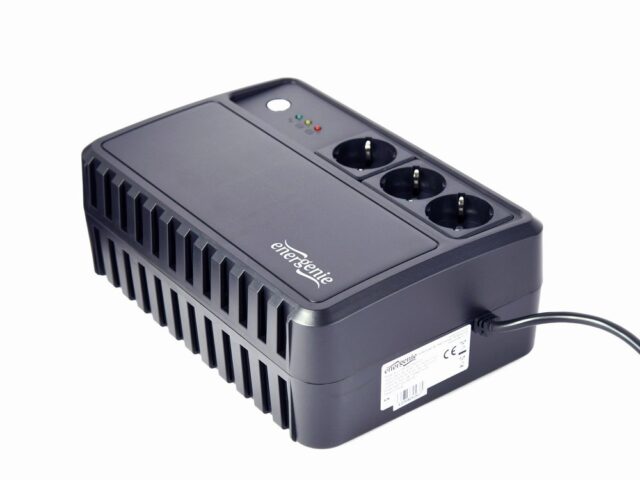 Gembird EG-UPS-3SDT600-01 uninterruptible power supply (UPS) Line-Interactive 0.6 kVA 360 W 3 AC outlet(s) - imagine 8