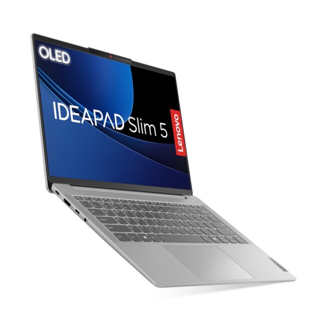 Lenovo IdeaPad Slim 5 14Q8X9 Copilot+ PC Qualcomm Snapdragon X1P-42-100 Laptop 35.6 cm (14 ) WUXGA 32 GB LPDDR5x-SDRAM 1 TB SSD Wi-Fi 7 (802.11be) Windows 11 Pro Grey - imagine 8