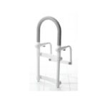 Rounded bath handle with non-slip grip - imagine 3