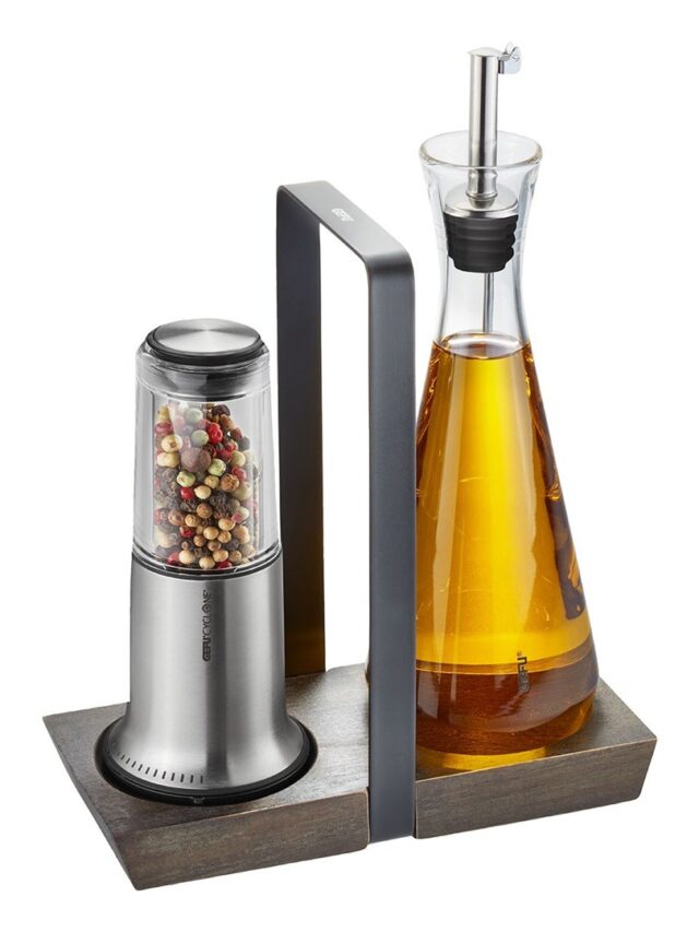 GEFU X-PLOSION oil/vinegar dispenser 0.25 L Glass  Silicone  Stainless steel Transparent - imagine 5