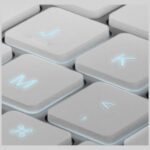 Case UNIQ Venno Pro Magnetic Smart with keyboard for iPad Pro 11" M4 (2024) white - imagine 7