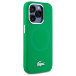 Lacoste LCHMP15XSMAN iPhone 15 Pro Max 6.7" estragon hardcase Silicone Croco Logo MagSafe - imagine 4