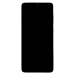 LCD display + Dotyk + Přední Kryt Samsung G985/G986 Galaxy S20+ Cosmic Gray No Camera (Service Pack)