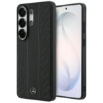 Case Mercedes Laurel Leaves Vertical     Stripes MagSafe for Samsung Galaxy S26 Ultra black