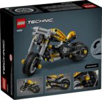 LEGO TECHNIC 42225 Yellow Motorcycle - imagine 2