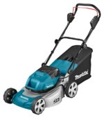 Makita DLM460PT2 lawn mower Walk behind lawn mower Battery Black  Blue  Grey - imagine 7