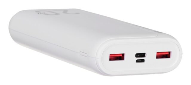SILICON POWER QS15 Powerbank External battery 20000 mAh 2x USB QC 3.0 1x USB-C PD (SP20KMAPBKQS150W) White - imagine 3