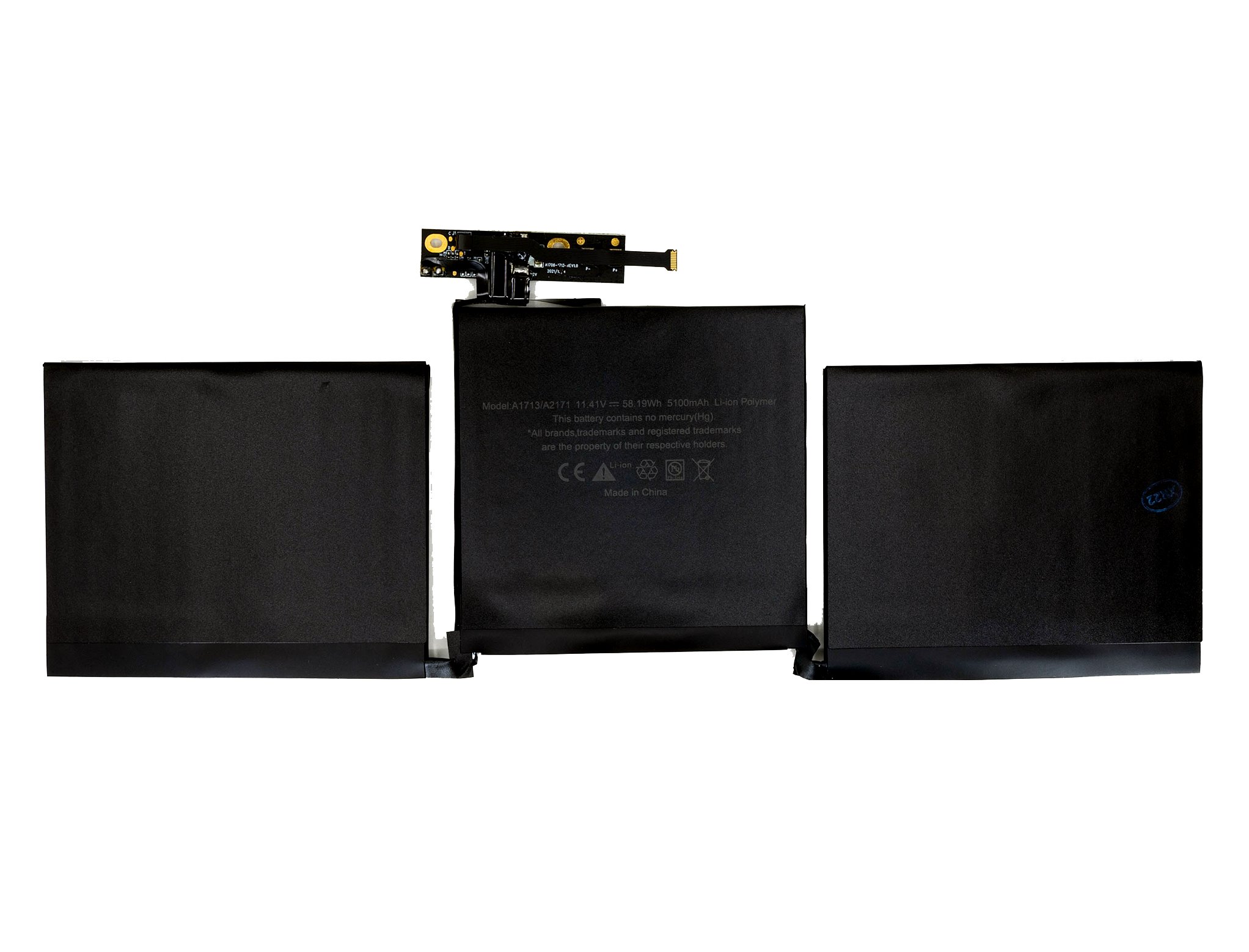 cps-47fa5bf18f3d6fd925af092bc9e76f21-2026-03-04-23-02-07 Baterie pro MacBook A1713/A2171 5100mAh (Bulk) - imagine 1