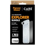 CARE by PanzerGlass Flagship Explorer 3-in-1 Case + Glass + Lens Protection Kit for iPhone Air - imagine 5