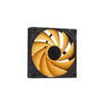 DeepCool AK620 Zero Dark Zoria Processor Air cooler 12 cm Black  Yellow 1 pc(s) - imagine 8