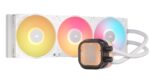 Corsair iCUE LINK TITAN 360 RX LCD Processor All-in-one liquid cooler 12 cm White 1 pc(s) - imagine 6