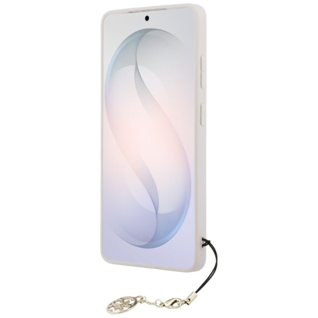 Case Guess 4G Classic Logo Charm MagSafe for Samsung Galaxy S26 Ultra pink - imagine 4