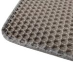 DIAMENTIQ Grey rectangle box mat - cat litter tray mat - 45 x 60 cm - imagine 4