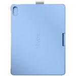 Case Flexbook Touch Typecase with keyboard for  iPad 11" (A16) 2025 / iPad 10.9" 2022 light blue - imagine 2