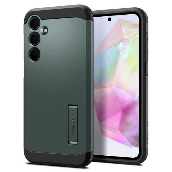 cps-48f702ede3cf9bd684a5c72bf9591e20-2026-03-22-03-51-01 Spigen Tough Armor Sam A35 5Gzielony/abyss green ACS07518 - imagine 1