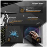 Desk with height adjustment Diablo Chairs X-TENSIO 1400 black - imagine 10