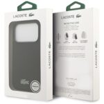 Lacoste Petit Pique Lacquer Logo MagSafe Case for iPhone 17 Pro Black - imagine 8