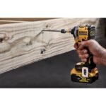 DEWALT DCF850NT-XJ power screwdriver/impact driver 1/4  18V Black  Yellow - imagine 7