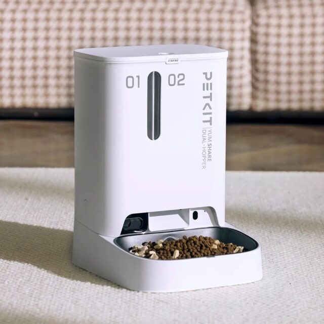 Petkit YumShare Dual-Hopper Feeder w. Camera - imagine 8