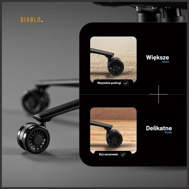 Gaming chair Diablo X-One PRIME Normal Size black - imagine 9