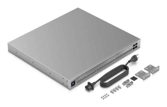 Ubiquiti UniFi Pro HD 24 PoE Managed L2/L3 2.5G Ethernet (100/1000/2500) Power over Ethernet (PoE) 1U Grey - imagine 7