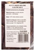 PETITTO Dried beef - dog treat - 500g - imagine 3