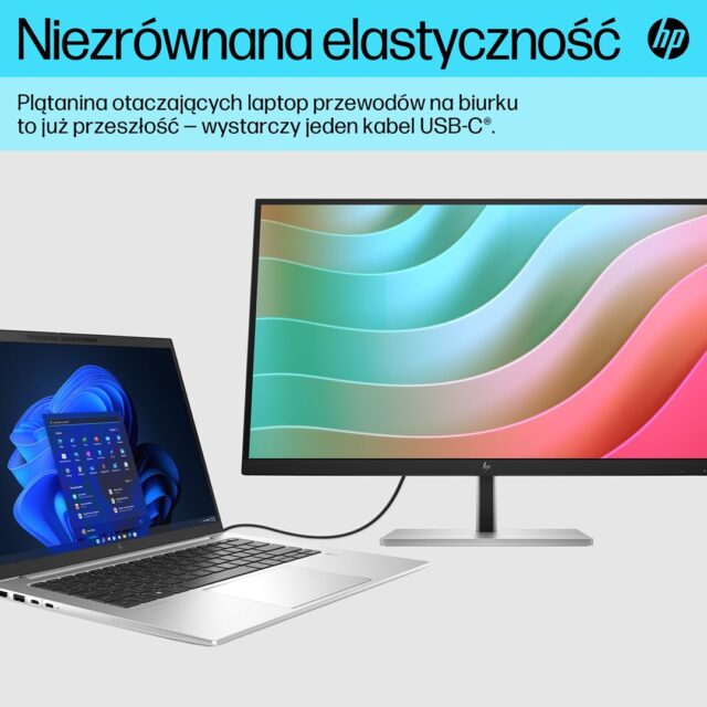 HP E-Series E27k G5 4K USB-C Monitor - imagine 7
