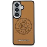 Case Karl Lagerfeld Perforated KL        MagSafe for Samsung Galaxy S26 Plus brown - imagine 3