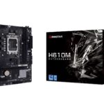 Biostar H610MHC 2.0 motherboard Intel H610 LGA 1700 micro ATX
