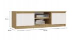 RTV 120 MALWA OAK ARTISAN/WHITE - imagine 4