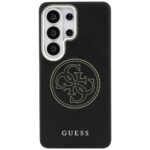 Case Guess Perforated Logo MagSafe for    Samsung Galaxy S26 Ultra black - imagine 4