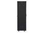 FLOOR-STANDING RACK CABINET 19  42U 600X600 BLACK PERFORATED LCD DOOR LANBERG (FLAT PACK) V2