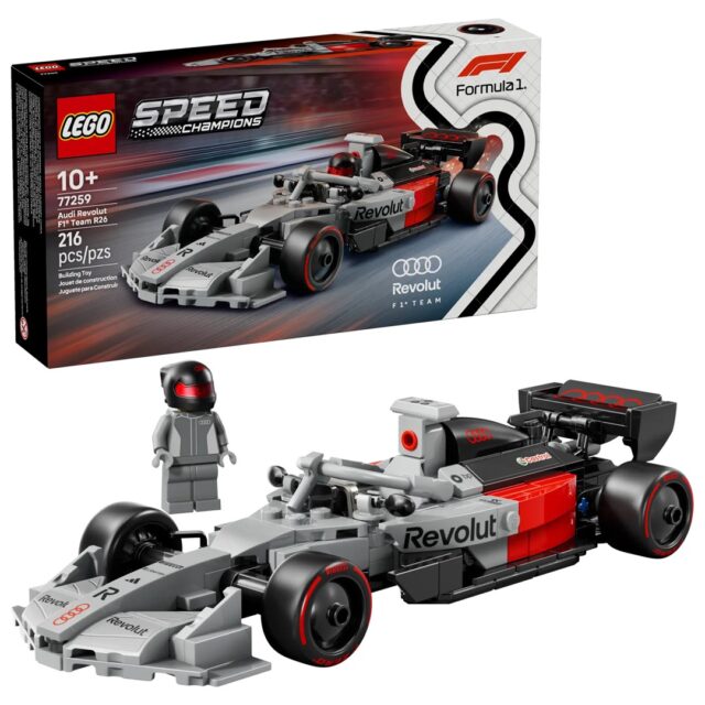 LEGO SPEED CHAMPIONS 77259 Audi Revolut F1 Team R26 Race Car - imagine 4
