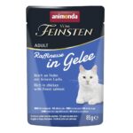 ANIMONDA Vom Feinsten Adult Raffinesse in Jelly rich in Chicken with Salmon - wet cat food - 85g