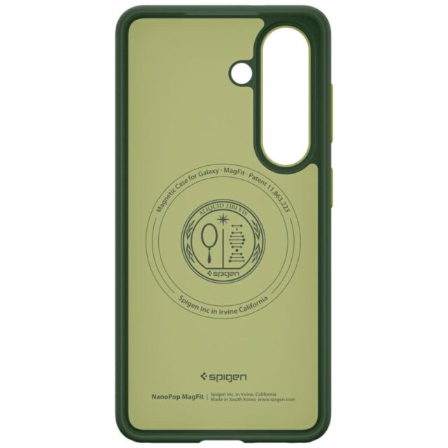 Etui Spigen Nano Pog Mag MagSafe do  Samsung Galaxy S26 avo green - imagine 3