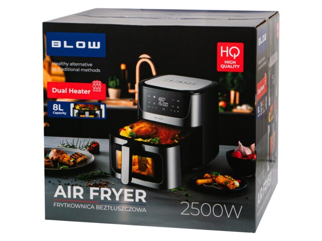AIR FRYER fat-free fryer BLOW 2500W 8L - imagine 10