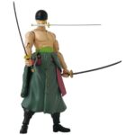 ANIME HEROES ONE PIECE - RORONOA ZORO THREE SWORD S - imagine 4