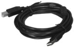 Gembird 3m USB 2.0 A/B M USB cable USB A USB B Black - imagine 2