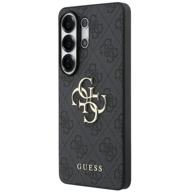 Case Guess 4G Big Metal Logo for Samsung  Galaxy S26 Ultra black - imagine 3