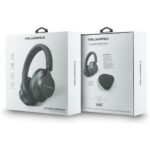 Over-Ear Headphones Karl Lagerfeld Saffiano Elongated Bluetooth ANC grey - imagine 6