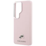 Karl Lagerfeld Grained PU Leather K&CH Heads Magnetic Zadní Kryt pro Samsung Galaxy S26 Ultra Pink - imagine 6