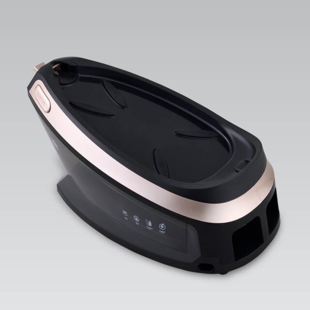 Maestro MR-320C steam ironing station 2400 W 1.5 L Ceramic soleplate Black  Pink gold - imagine 5