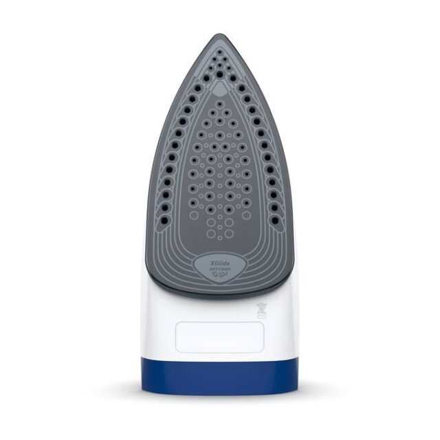 Tefal FV2838 Dry & Steam iron Cerilium soleplate 2400 W Blue  White - imagine 7