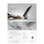 Case UNIQ Venno Pro Magnetic Smart with keyboard for iPad Pro 11" M4 (2024) white - imagine 9