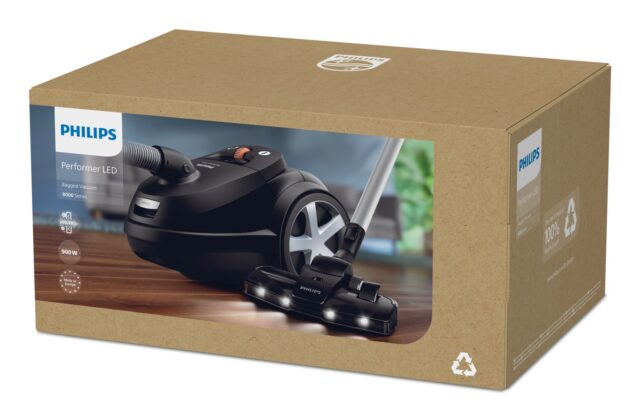 Philips 8000 series XD8122/10 vacuum 4 L Cylinder vacuum Dry 900 W Dust bag - imagine 6