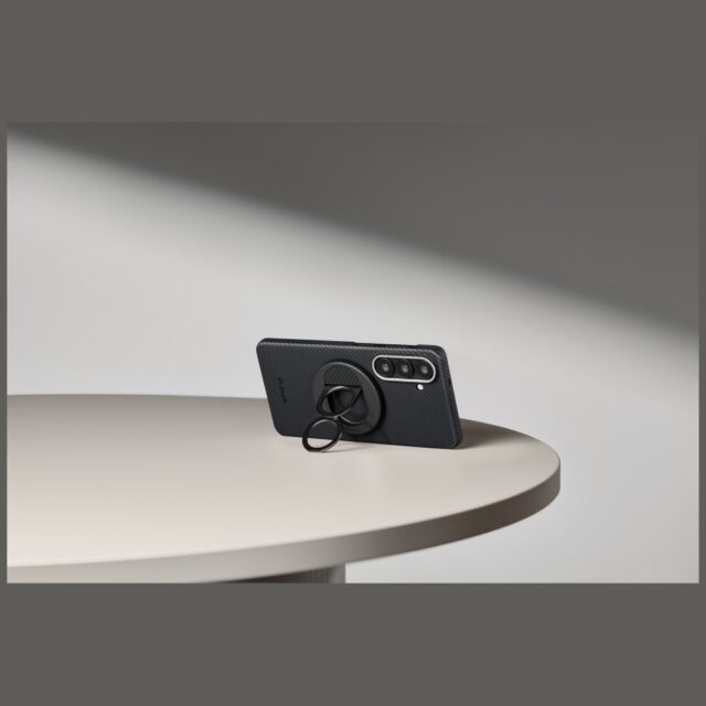 Etui PITAKA Edge Case MagSafe do Samsung  Galaxy S26 czarno-szary - imagine 5